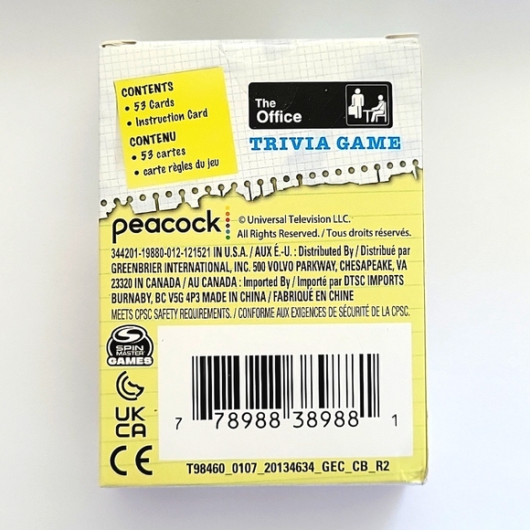 Brand New THE OFFICE Trivia Card Game Multiplayer Travel Size - Picture 2 of 6